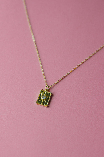 Suit of Swords Tarot Necklace