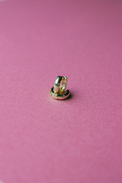 Now or Never Dotted CZ Huggies