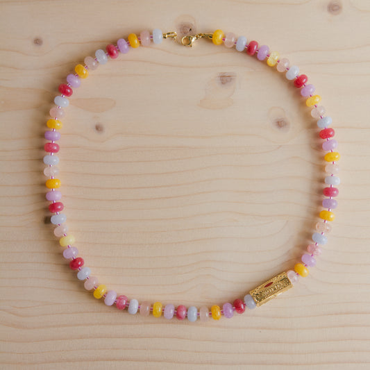 Wild and Free Beaded Necklace