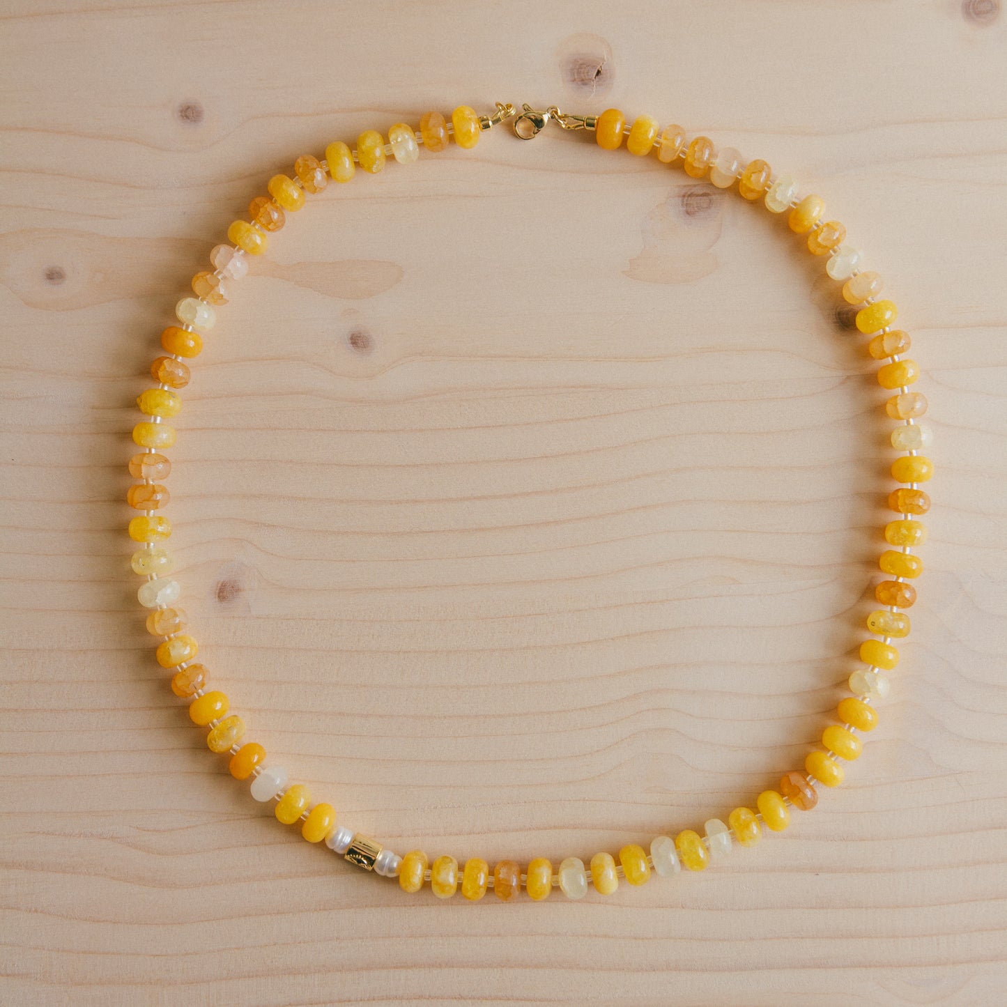 Harvest Season Beaded Necklace