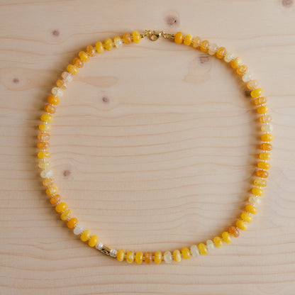 Harvest Season Beaded Necklace