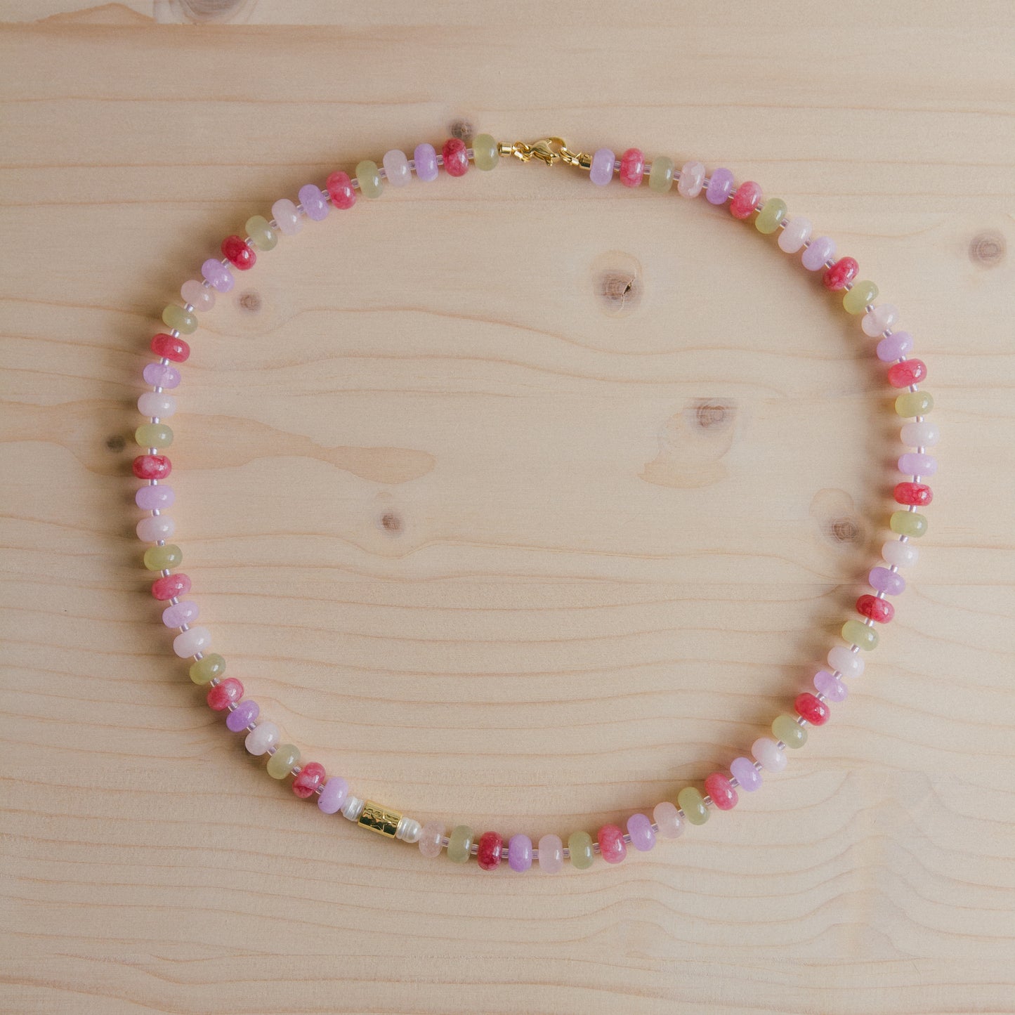Fairy Girl Beaded Necklace
