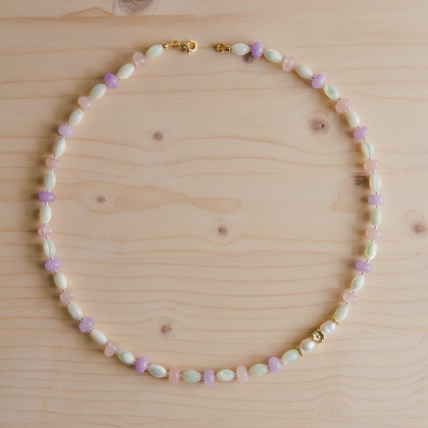 Busy Frolicking Beaded Necklace