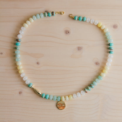 Gone Fishin' Beaded Necklace