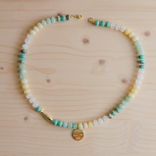 Gone Fishin' Beaded Necklace