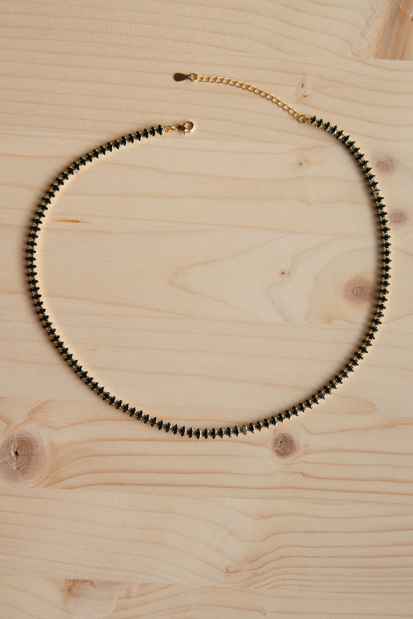 Hex Girl Marquise Tennis Necklace