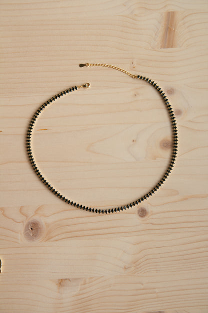 Hex Girl Marquise Tennis Necklace