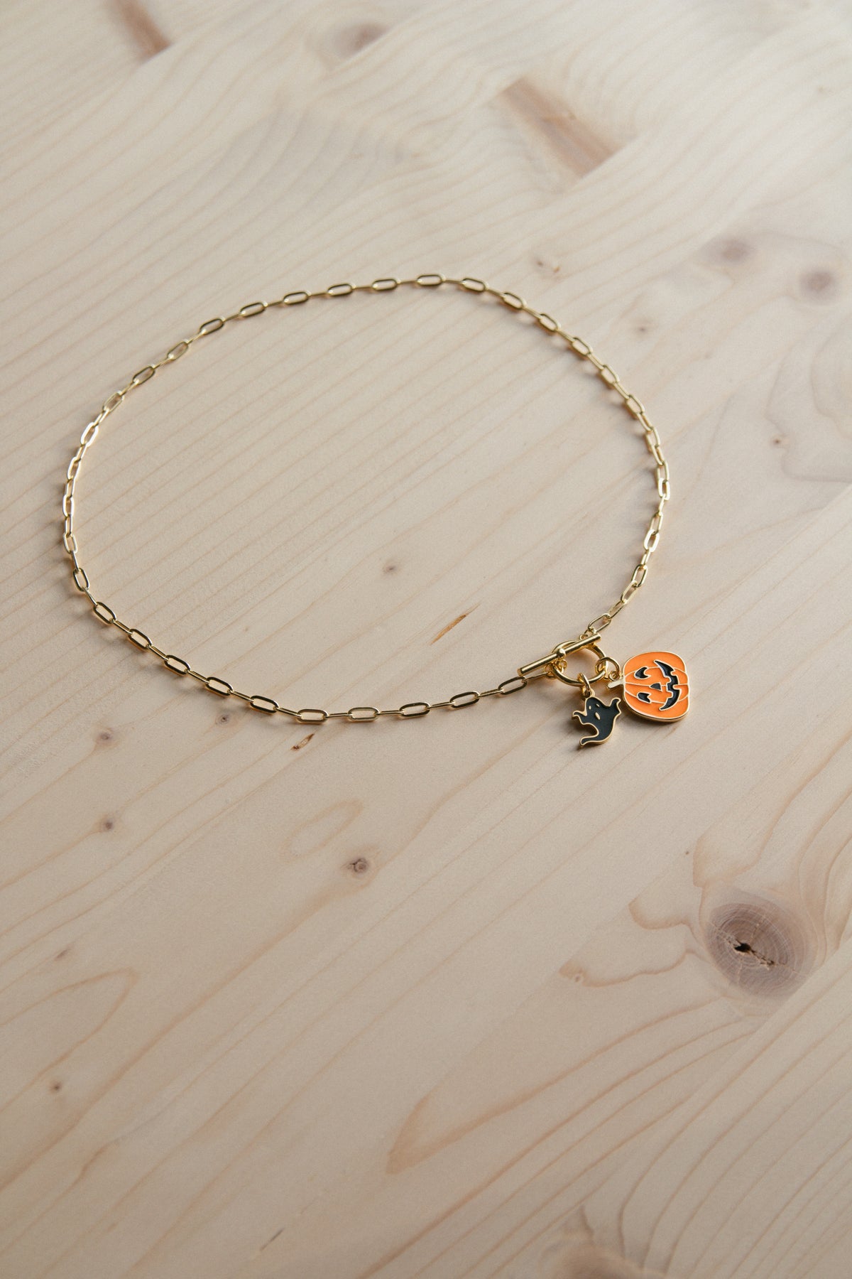 Just A Ghoul Charm Necklace