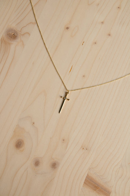 Do Not Yield Sword Necklace