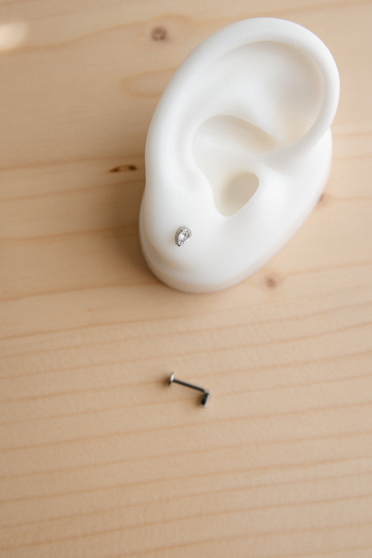The Teardrop Flat Back Studs
