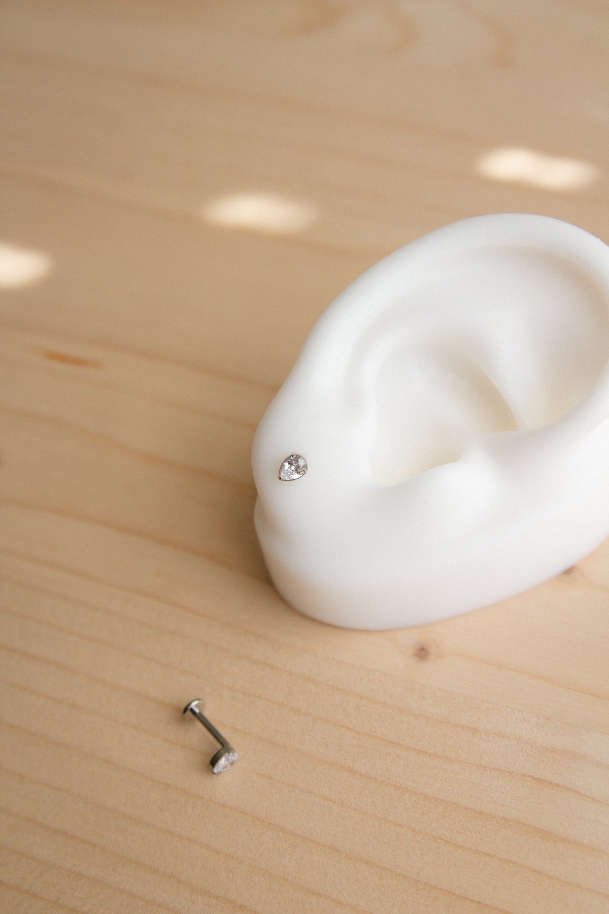 The Teardrop Flat Back Studs