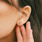 Simone Lavender CZ Studs