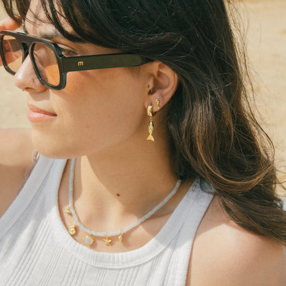 Coastal Cutie Seahorse Mini Studs