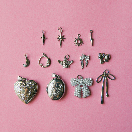 Silver Celestial + Feminine Charms