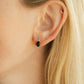 No Drama Black CZ Studs
