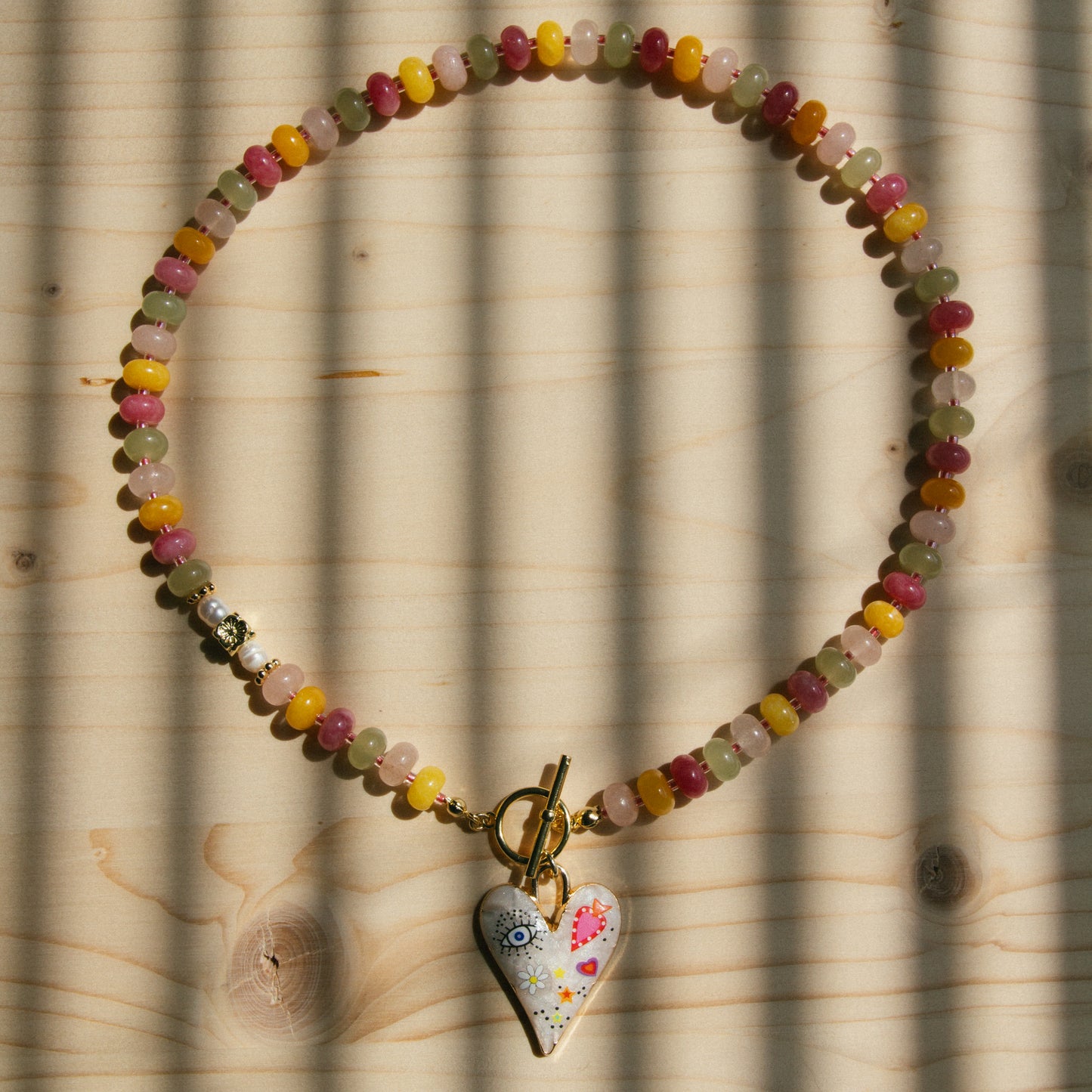 Love and Protection Beaded Necklace