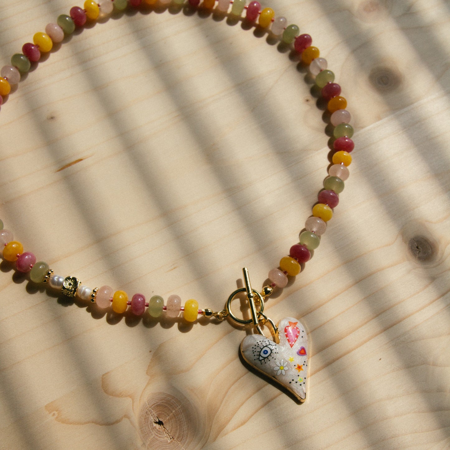 Love and Protection Beaded Necklace