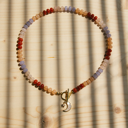 Moonlit Magic Beaded Necklace