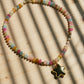 Skittles and Stardust Beaded Necklace