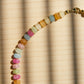 Skittles and Stardust Beaded Necklace