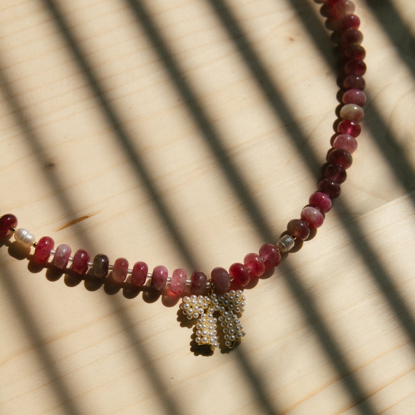 Coquette Core Beaded Necklace