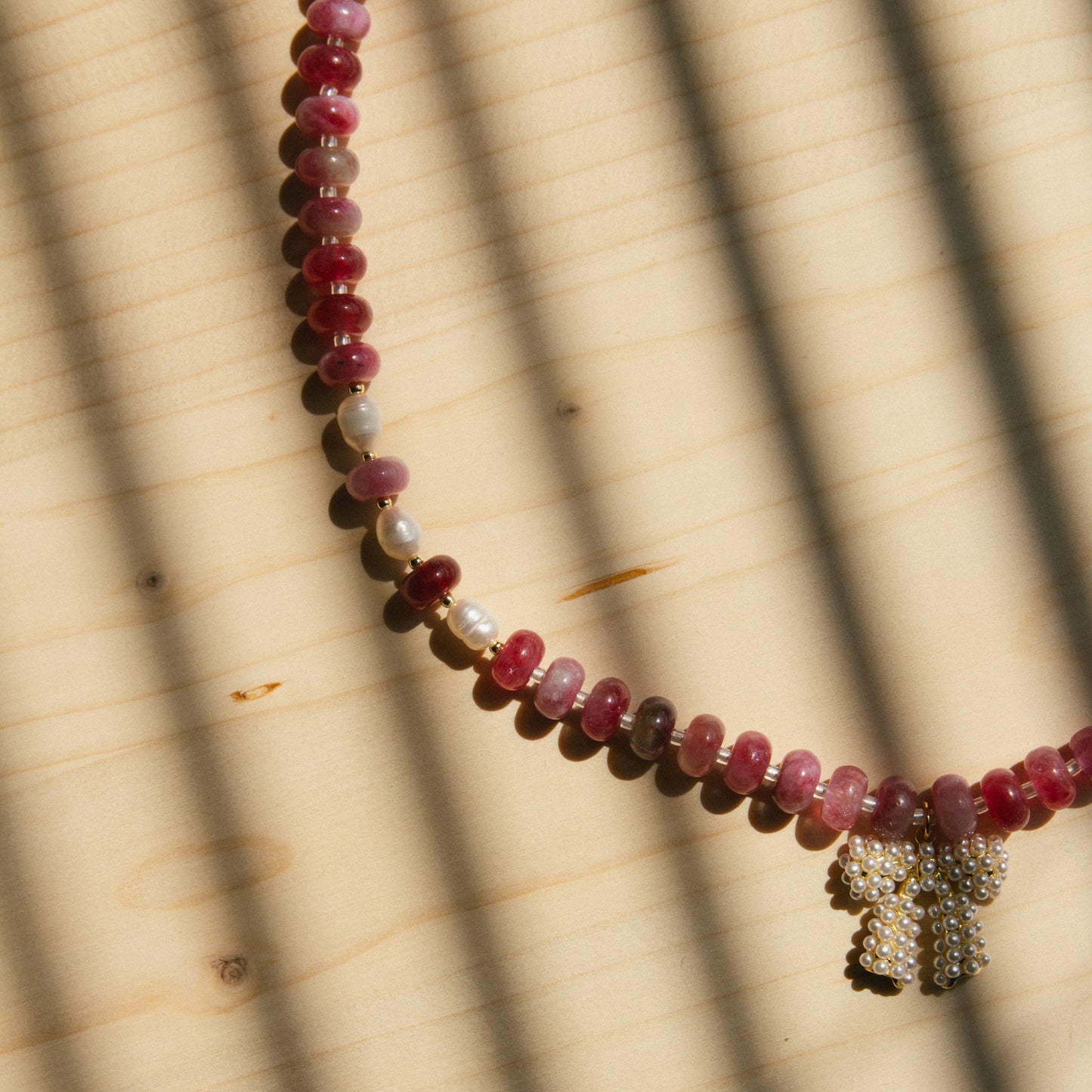 Coquette Core Beaded Necklace
