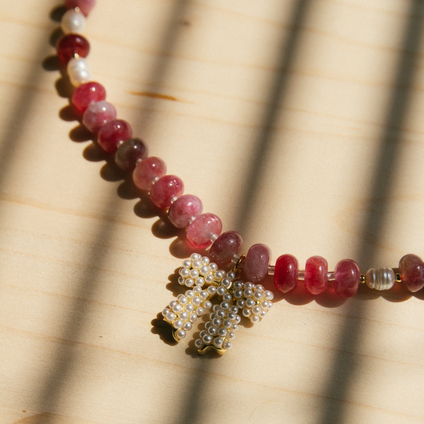 Coquette Core Beaded Necklace