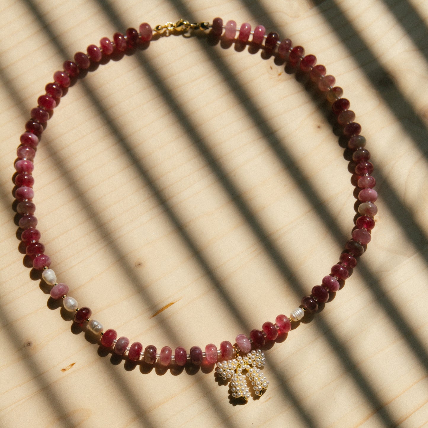 Coquette Core Beaded Necklace