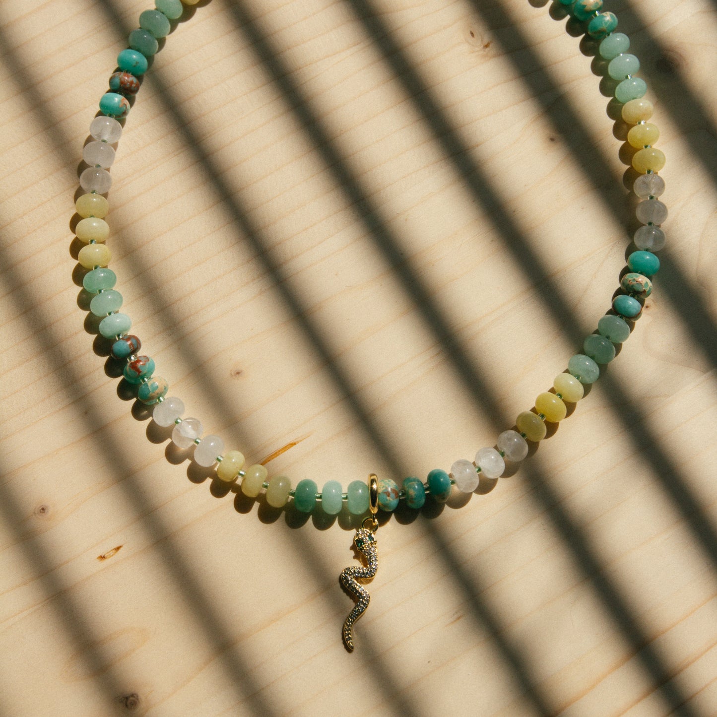 Wild and Free Beaded Necklace