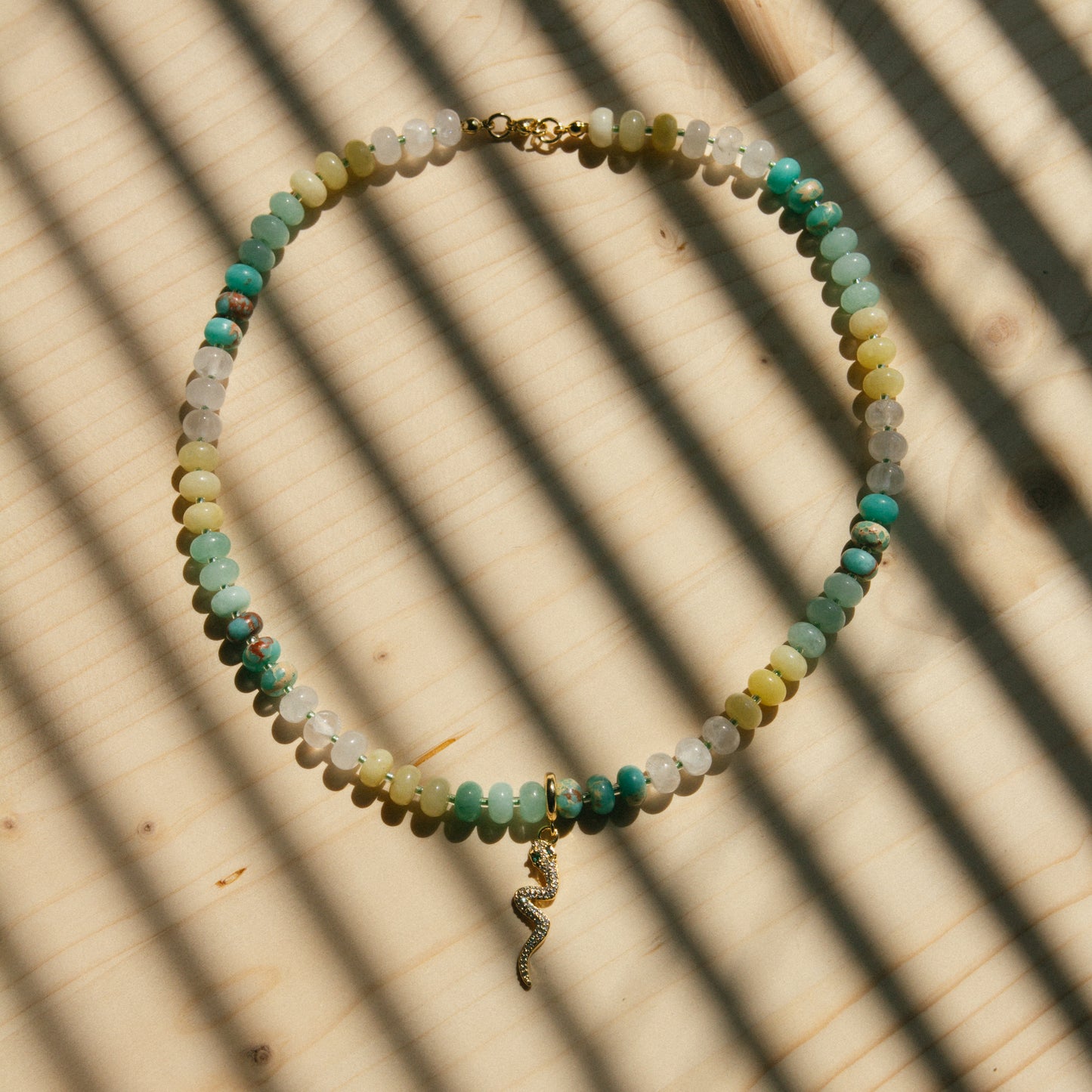 Wild and Free Beaded Necklace