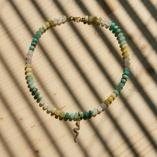 Wild and Free Beaded Necklace