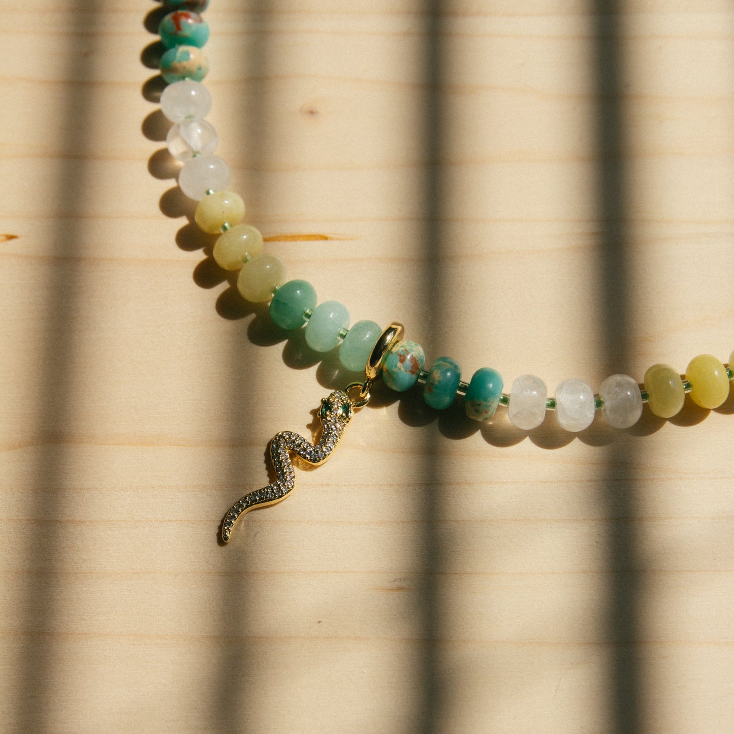 Wild and Free Beaded Necklace