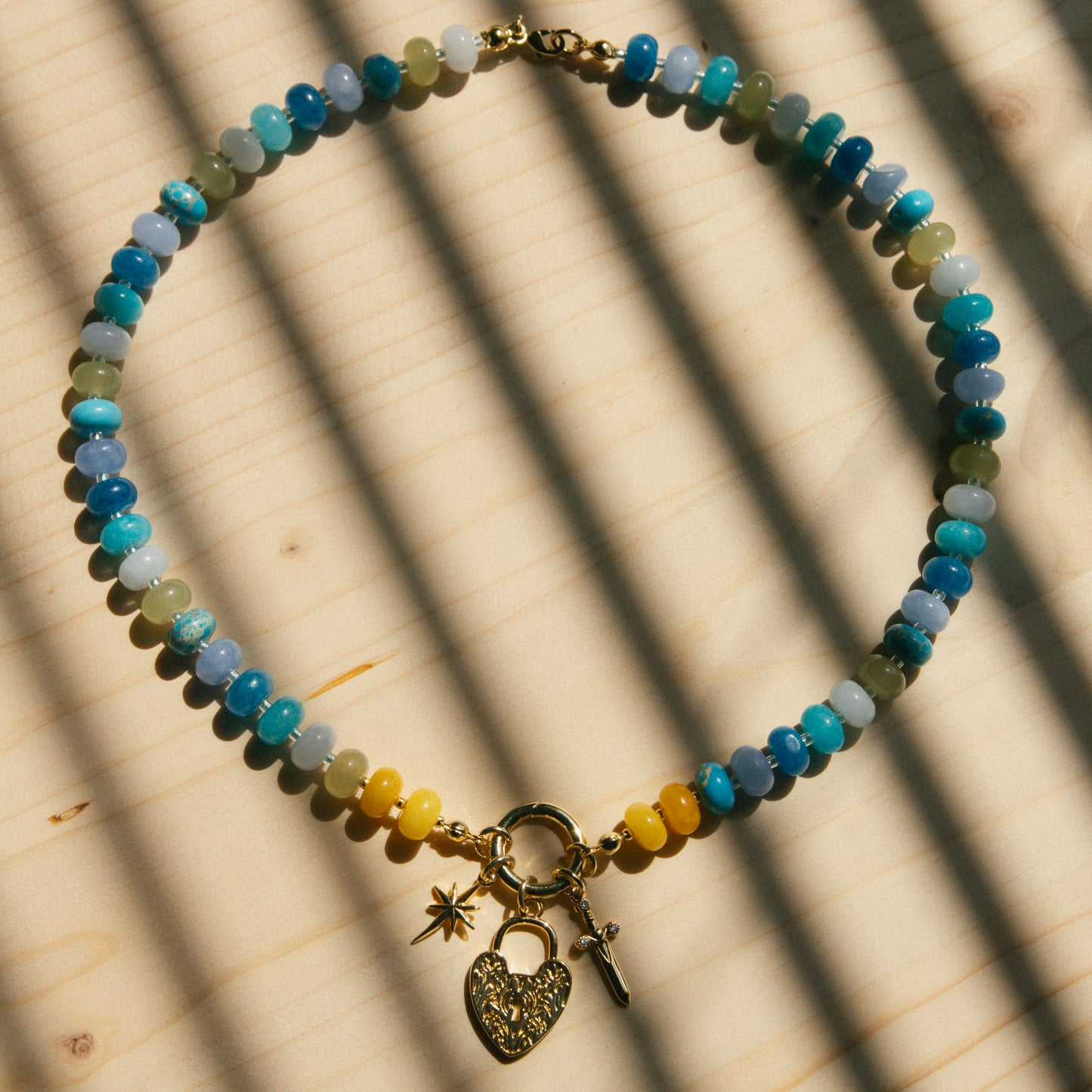 Rattle the Stars Beaded Necklace