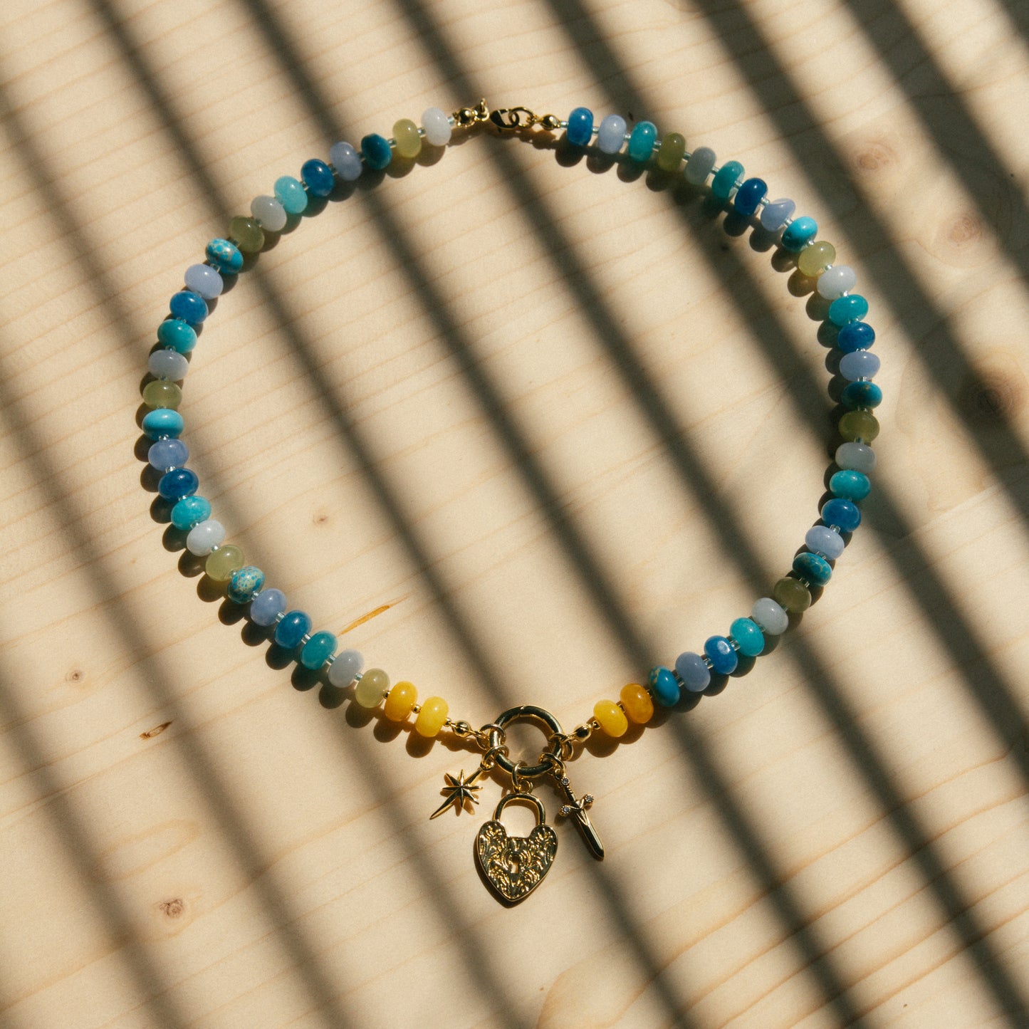 Rattle the Stars Beaded Necklace