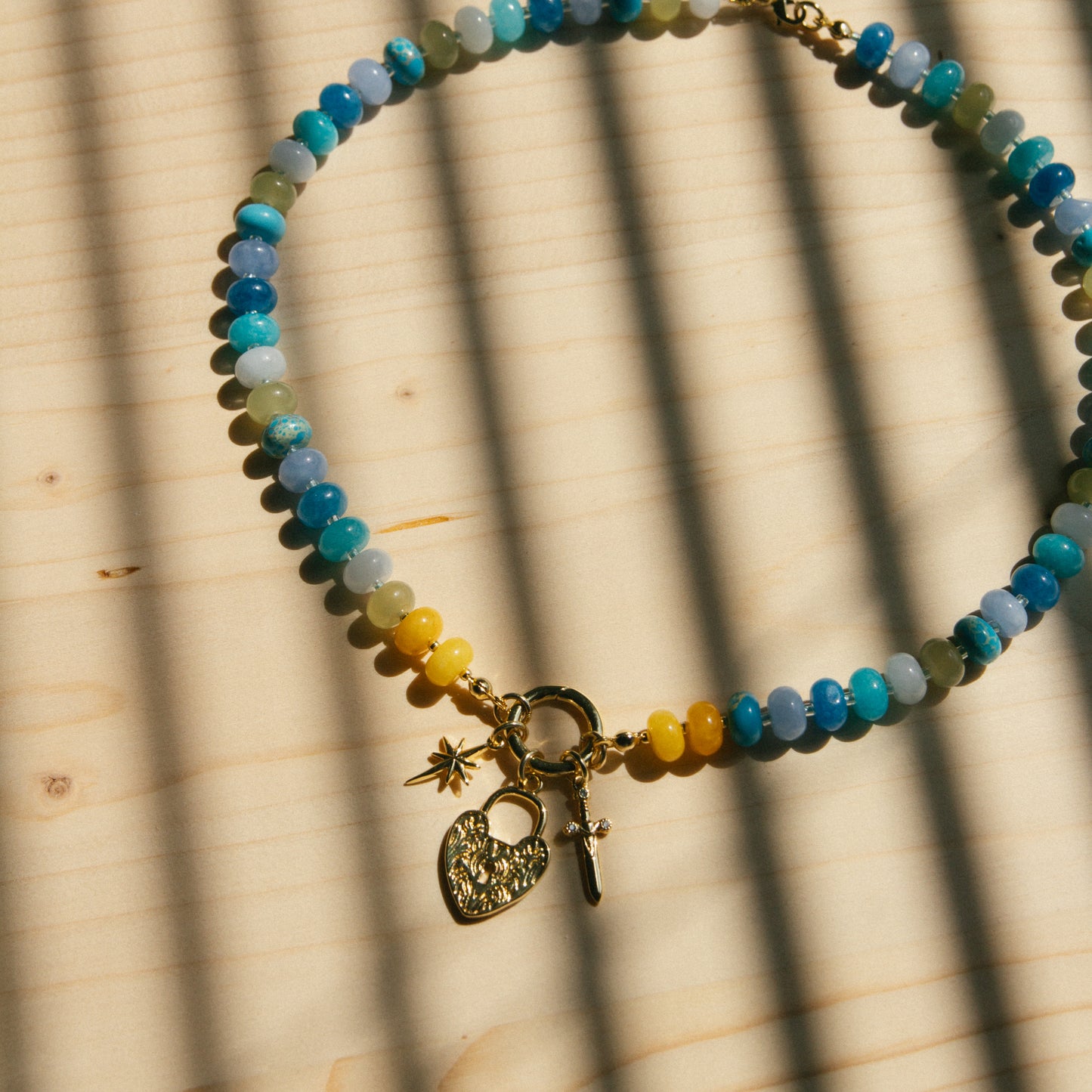 Rattle the Stars Beaded Necklace