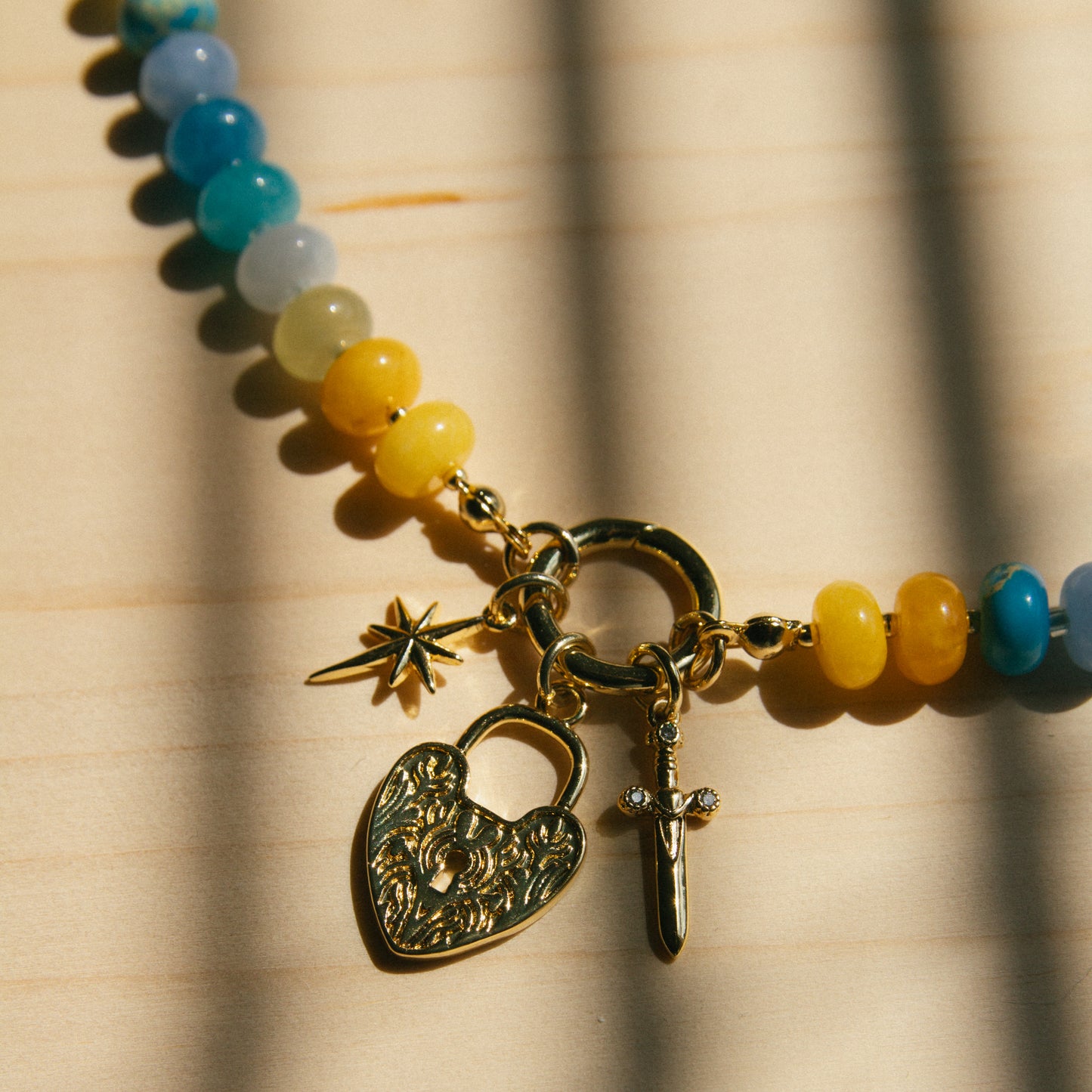 Rattle the Stars Beaded Necklace
