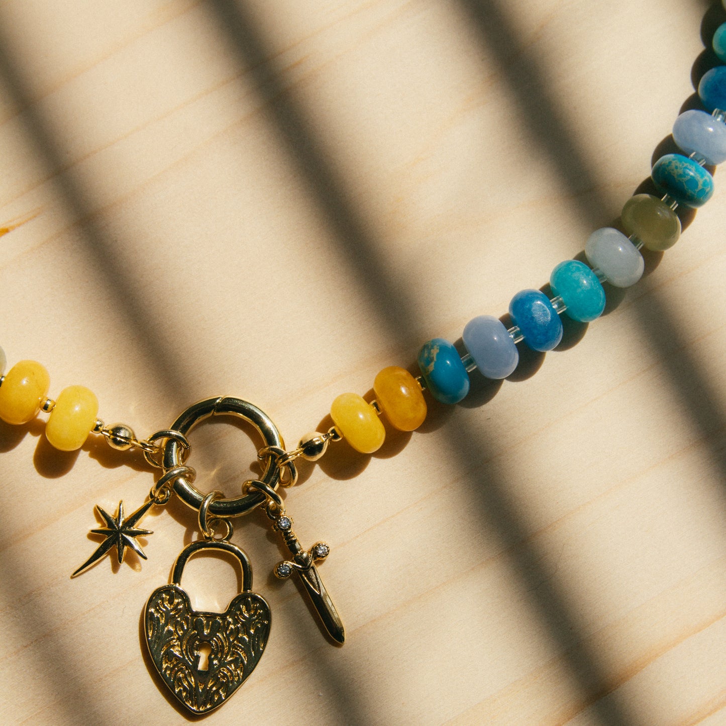 Rattle the Stars Beaded Necklace