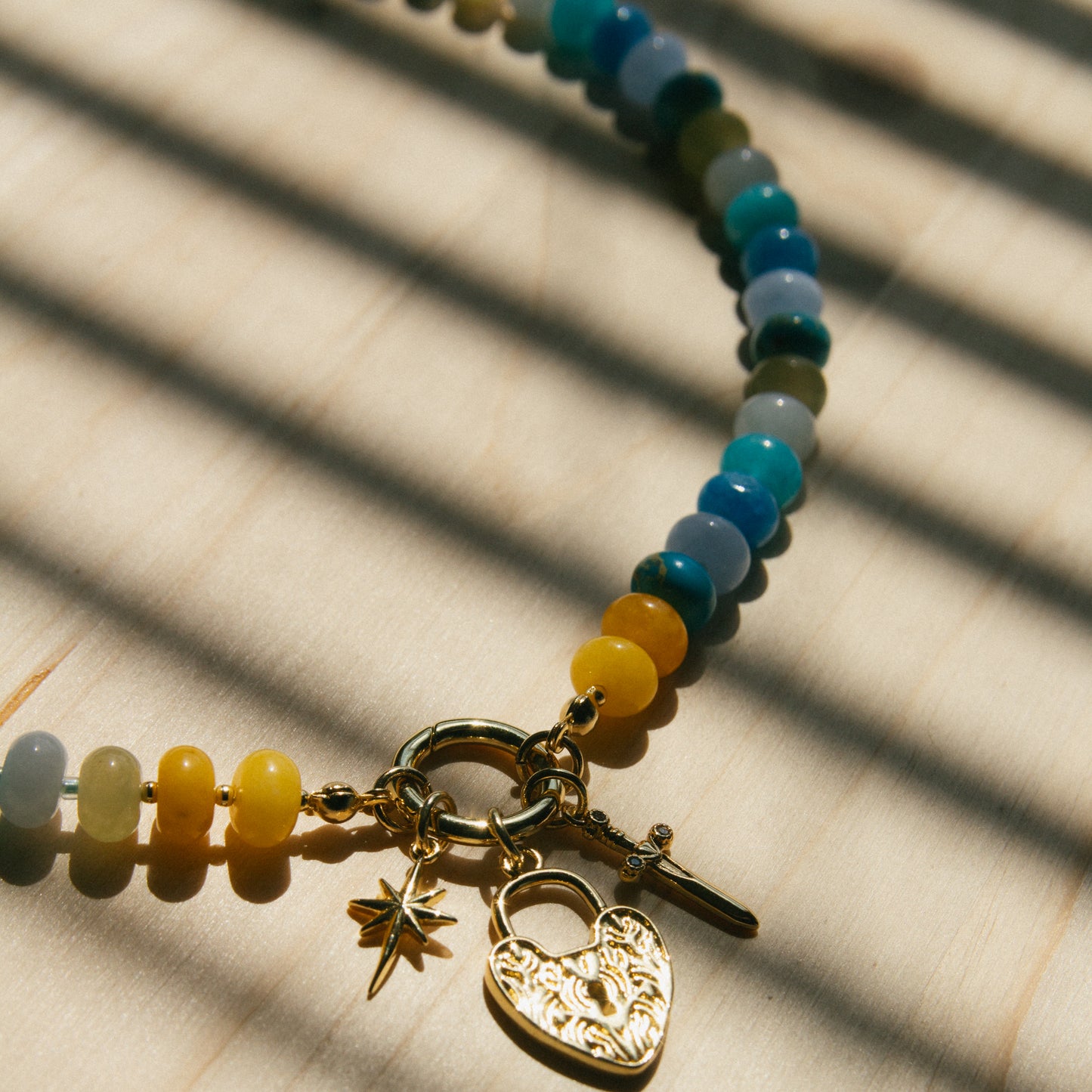 Rattle the Stars Beaded Necklace