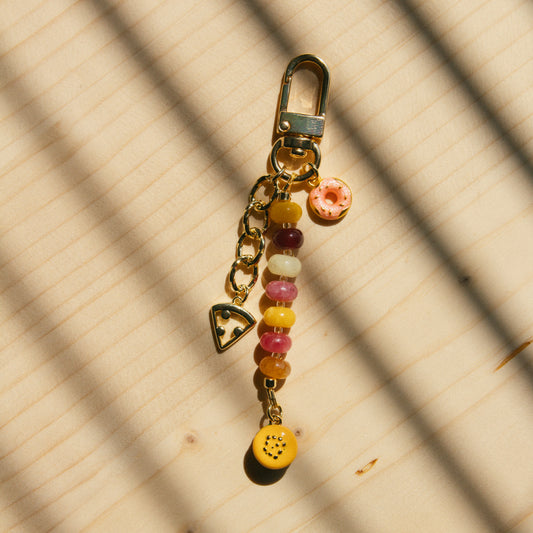 Foodie Beaded Bag Charm