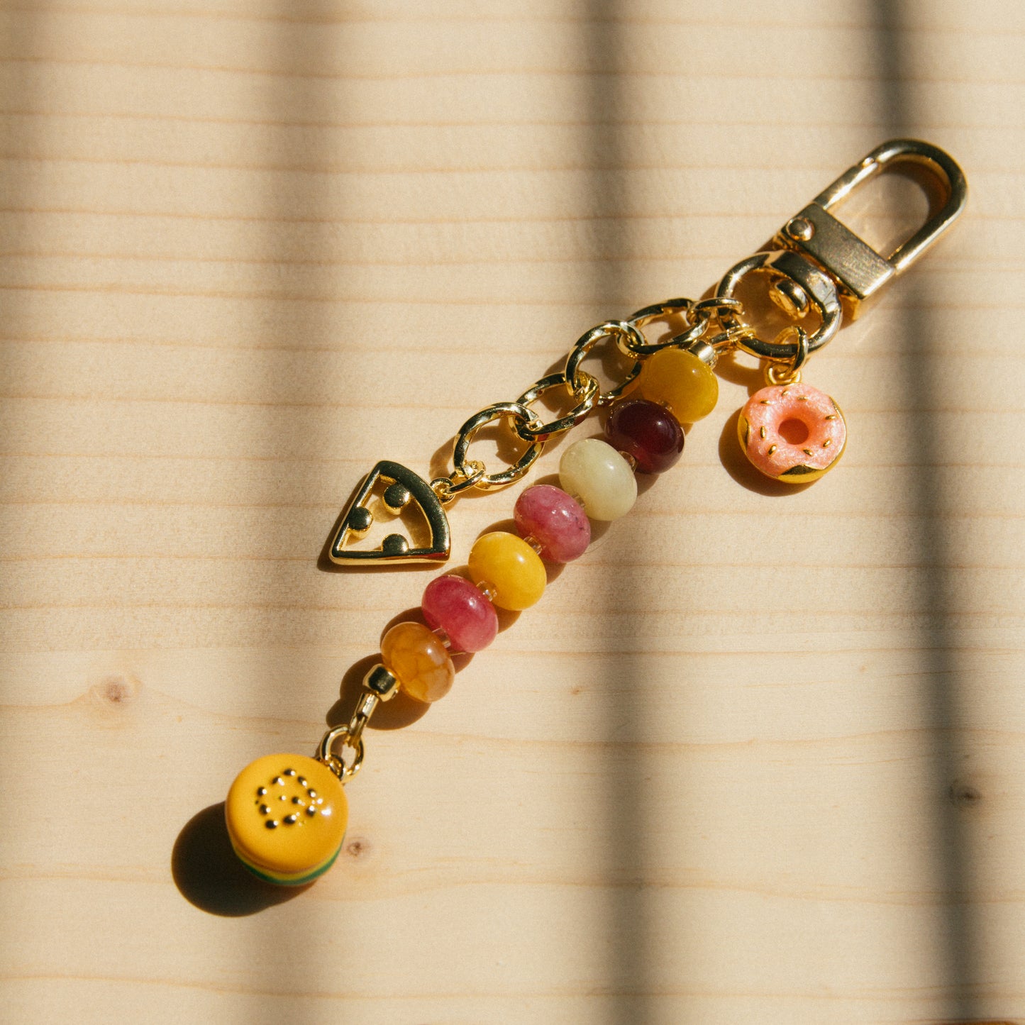 Foodie Beaded Bag Charm