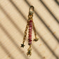 Touch Grass Beaded Bag Charm