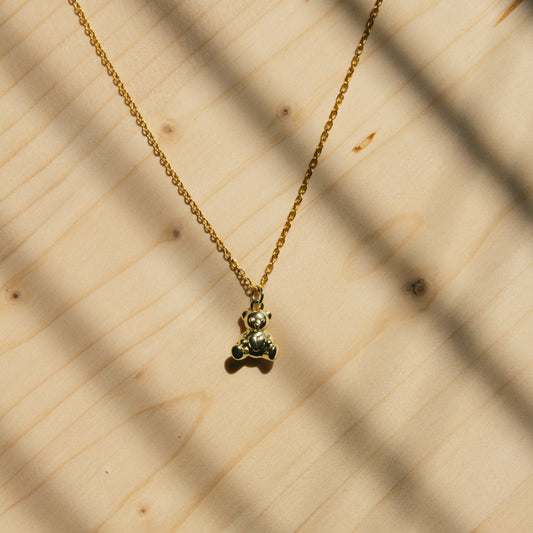 Young At Heart Teddy Necklace