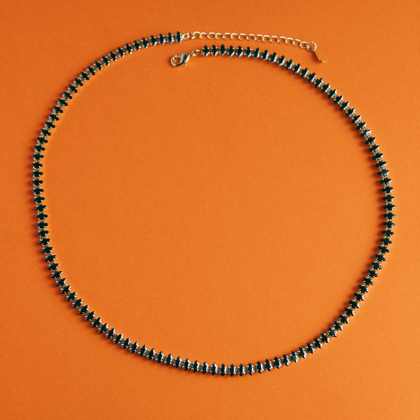 Hex Girl Marquise Tennis Necklace