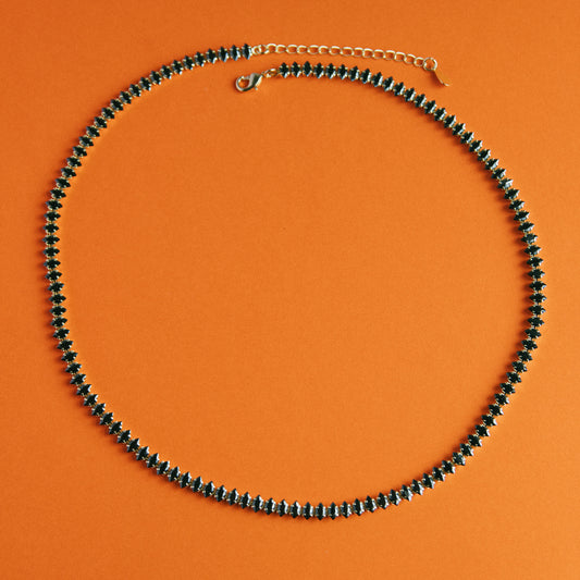 Hex Girl Marquise Tennis Necklace