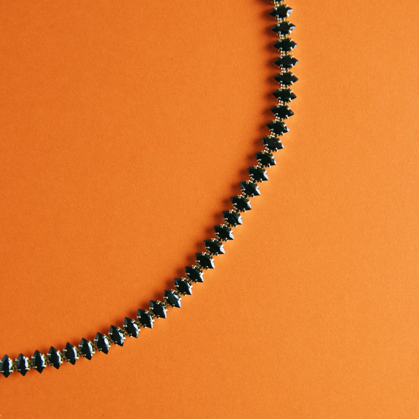 Hex Girl Marquise Tennis Necklace