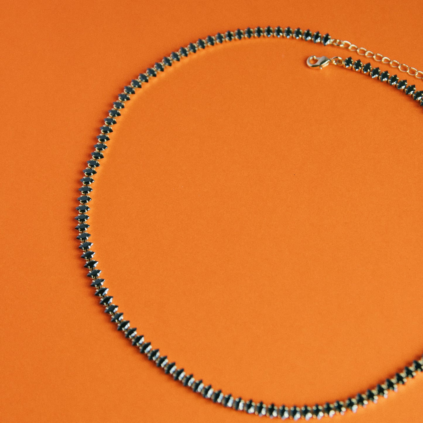 Hex Girl Marquise Tennis Necklace
