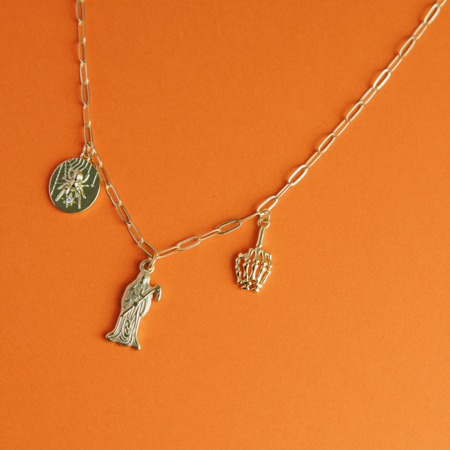 Hellraiser Charm Necklace