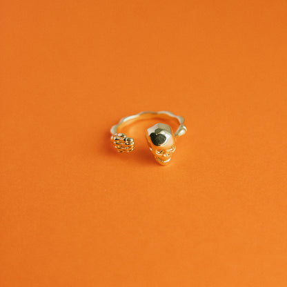 Bone to Pick Adjustable Ring