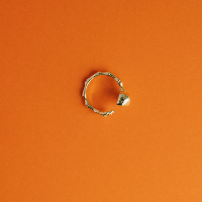 Bone to Pick Adjustable Ring