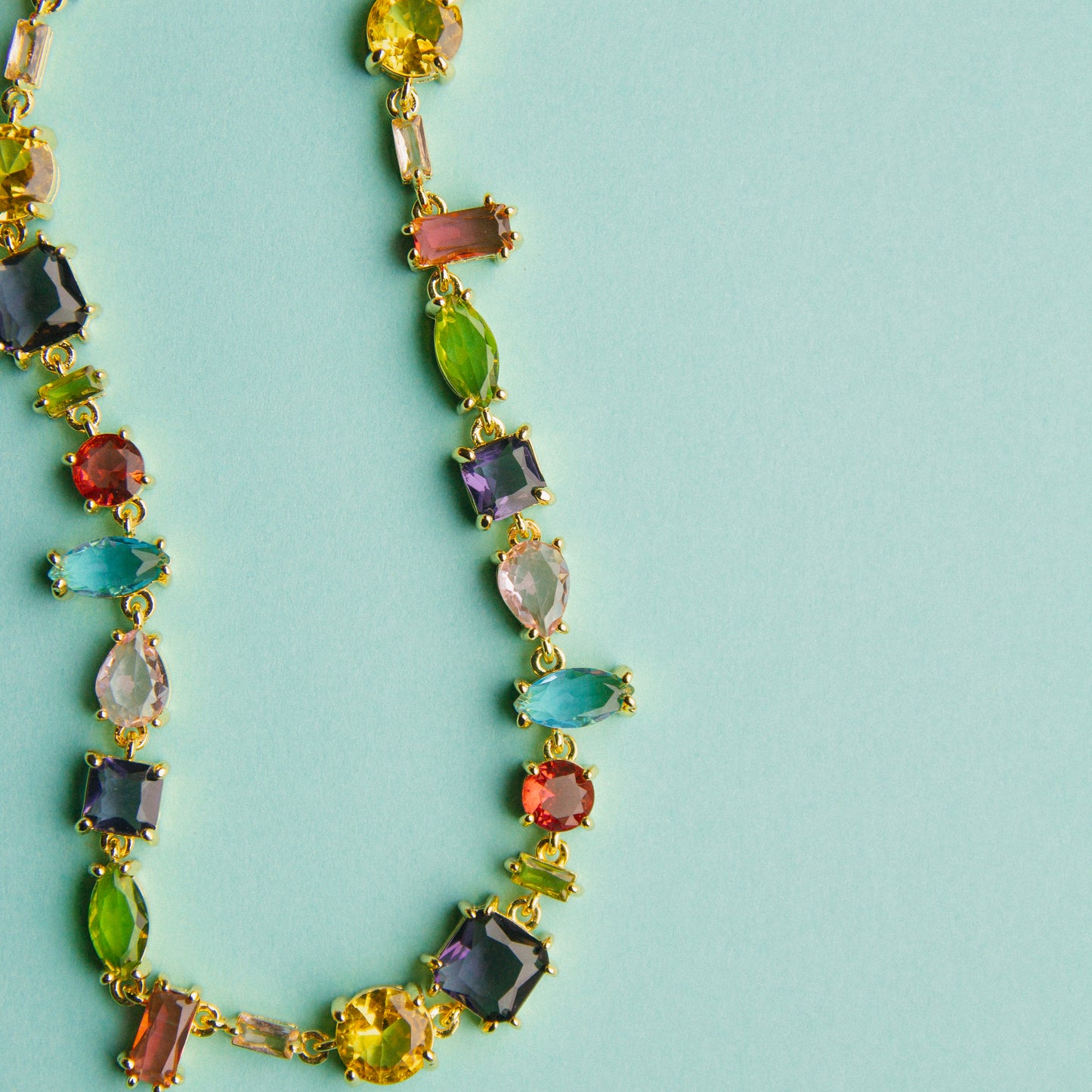 Aura Gemstone Necklace